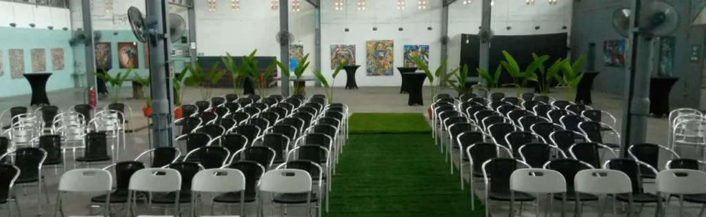 La grande salle d’exposition